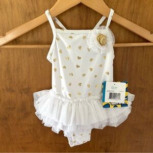 Little Me One Piece Swimsuit. Size 24 Months.